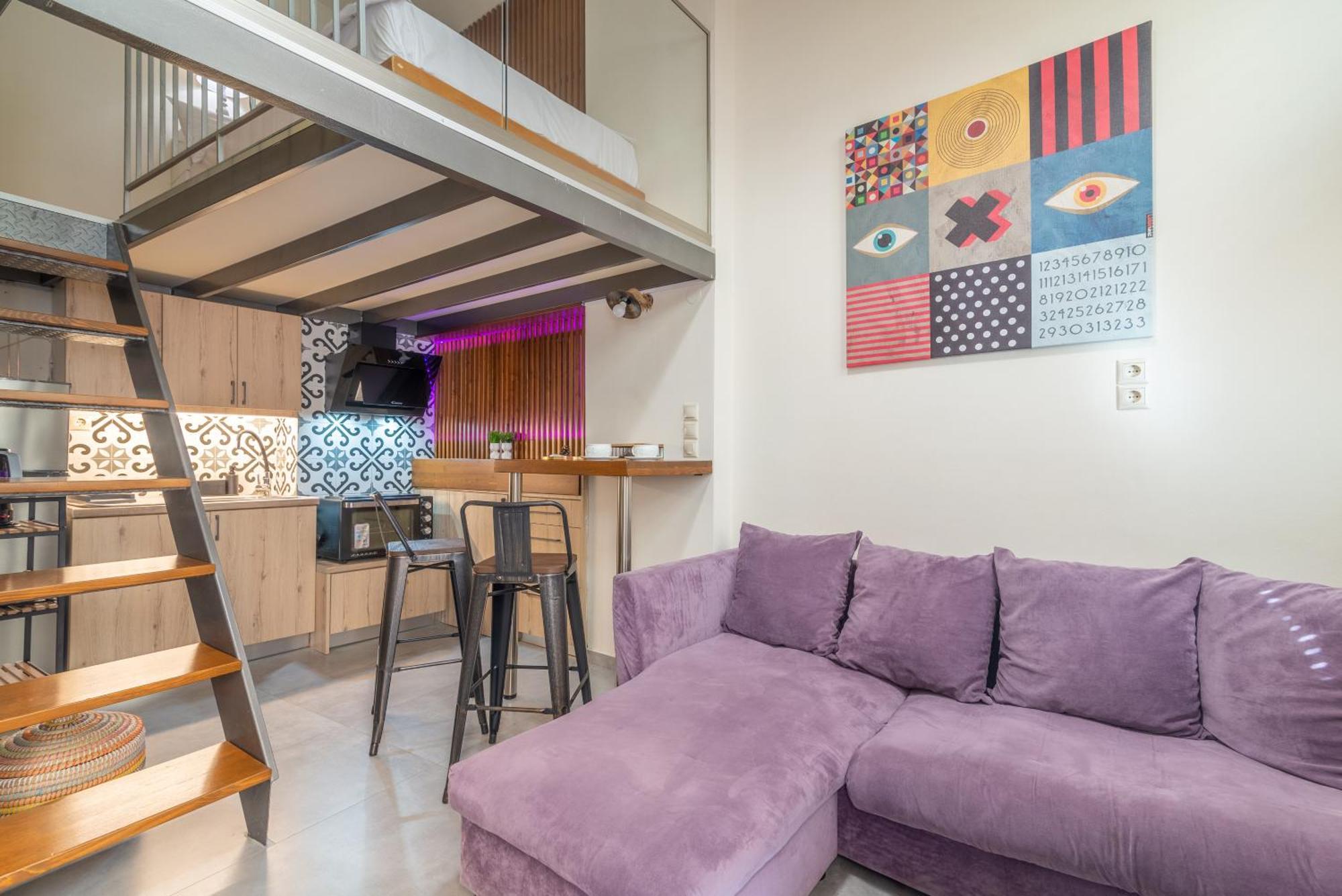 Art Loft In The City Centre Kandiye Dış mekan fotoğraf